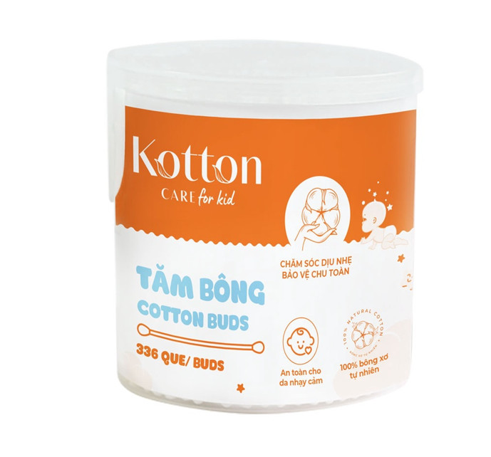 Tăm Bông Kotton Care Kid 336 Que